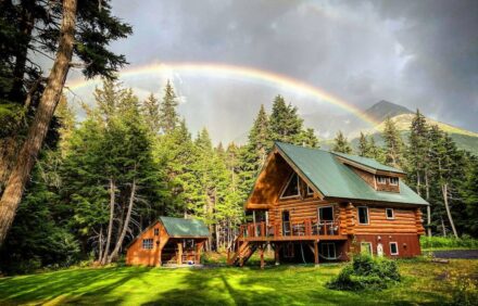 Private Log Home on Kenai Lake!