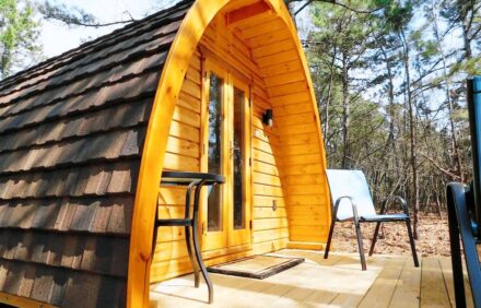 Iris Hill Glamping -“Ted” pod – 5th night FREE