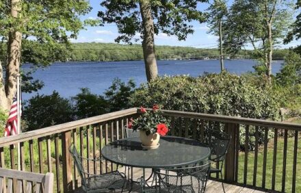 Relax with a beautiful lake view