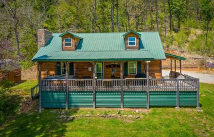 Hot Tub** Secluded Ozark MT Cabin on 12 acres across from river