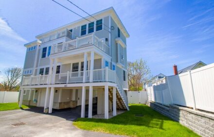 Upscale home with beautiful ocean views – across street from the beach!