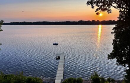 Find your happy place at Big Swan Lake. Enjoy peaceful sunsets. Pets welcome.